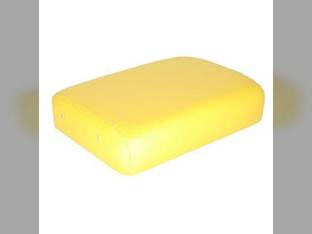 Seat Cushion Wood Backed Vinyl Yellow 19-1/2" x 14-3/4" John Deere 840 60 520 D 630 830 G B 80 70 50 730 620 820 A 720 R 530 AF3268R