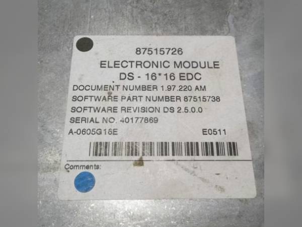 Electrical sn 433171 for New Holland Electrical All States Ag