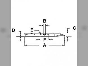 Mower Blade Compatible with John Deere 116 260 F510 245 170 265 175 116H 240 185 320 180 AM31100 M41967