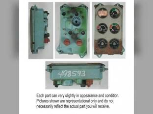 Used Instrument Gauge Cluster fits John Deere 4040 4050 4240 4250 4350 4440 4450 4640 4650 4840 4850 RE12768