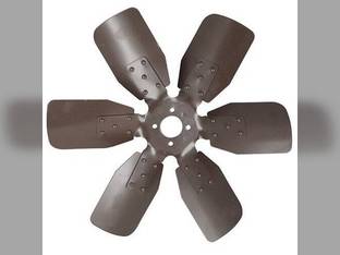 Cooling Fan - 6 Blade fits Massey Ferguson 383 390 25 375 383 390 390T 393 398 399 3065 6140 25 2485C816 31258006 31258117 3637938M1