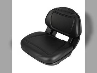 Seat Assembly - Black fits John Deere X300 X300R X304 X305R X310 X320 X324 X330 X340 X350 X350R X354 X360 X370 X380 X384 X390 X394 X530 X570 X580 X500 X520 AM134543 AM136044 AUC13500 AUC11188