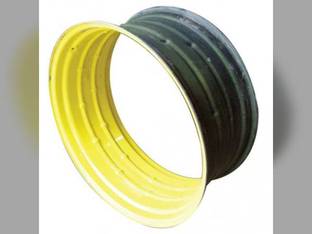 16" x 38" Double Bevel Rear Rim Yellow Universal