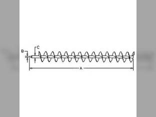 Horizontal Unloading Auger fits Case IH 1644 1666 1688 1660 1680 1640 1347499C1 1347499C3 1347499C2