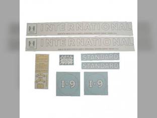 Decal Set I-9 Standard Vinyl fits International I9