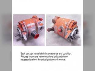 Used Dual Stage Hydraulic Pump fits Allis Chalmers 200 190 190XT 210 220 70255100 70257005