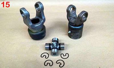 PTO Yoke, Cross Manure Spreader Spread-All, JBS, Knight, Meyers