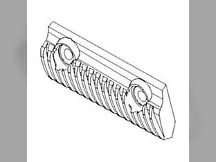 Cylinder Rasp Bar Kit - LH Trailing New Holland CR9040 TR89 TR86 TR88 CR920 CR960 TR97 CR940 TR98 TR96 TR99 TR87 CR9060 9800347