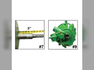 Remanufactured Feeder House Reverser Gear Box Assembly John Deere 9650 STS 9660 STS 9750 STS 9860 9660 9560 9760 STS 9660 CTS AH204585