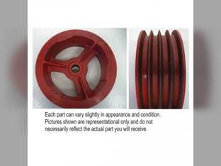 Used Feeder Drive Pulley Case IH 2144 2366 1660 1670 1640 1644 1666 2344 2166 International 1440 1460 1470 191603C2 191603C1
