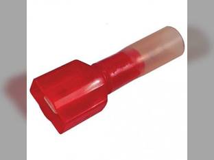 Wiring Terminal Crimp & Heat Shrink Male .250" 22 16 AWG 5 Pack