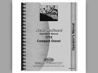 Operator's Manual fits New Holland 1715