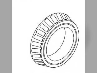 Bearing Cone Hydrostatic Pump Compatible with John Deere 4450 4250 9600 7720 7720 4050 9650 4240 7700 7700 7700 4040 9500 4320 9400 6620 International 1066 966 Case IH Massey Ferguson Ford 4000 2000