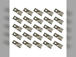 Disc Mower Blade - Right Hand 25 Pack Case IH MDX41 MDX21 MDX31 New Holland 87348087
