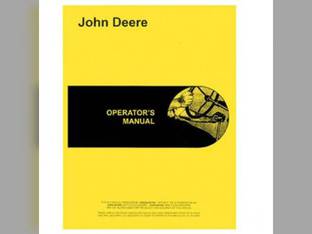 Operator's Manual - 1250 1450 1650 Compatible with John Deere 1650 1250 1450 OMRW18976