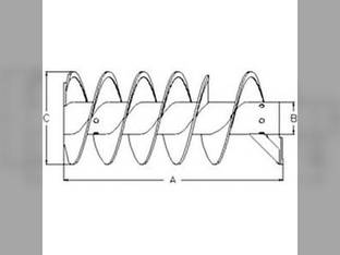 Vertical Unloading Auger Double Flighting fits John Deere S560 9560 STS 9570 STS 9650 STS 9660 STS 9670 STS 9750 STS 9880 STS 9470 9560 AH146840