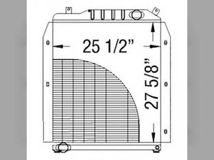 Radiator Massey Ferguson 8140 8160 8150 3713181M4