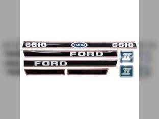 Decal Set 6610 II 1986-later Vinyl fits Ford 6610