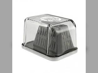 Filter - Fuel Box Style Glass Water Seperator Coalescer BF912 Compatible with John Deere 4230 4455 4250 4650 4050 4450 4040 4430 4850 4640 White Allis Chalmers New Holland Massey Ferguson Caterpillar