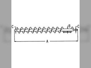 Auger - Tank Cross Front John Deere 9650 STS 9560 STS 9650 CTS 9660 STS CTSII 9550 SH 9560 SH S550 STS 9670 STS 9760 STS 9660 CTS 9450 S550 9650 CTS 9400 S650 9510 SH S660 STS 9750 STS 9500 9410 S660