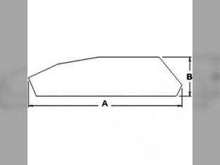 Cab Glass - Door LH Tinted FIAT 55-90 60-90 65-90 65-94 70-90 72-94 80-90 82-94 85-90 88-94 90-90 100-90 115-90 130-90 140-90 160-90 180-90 5130883
