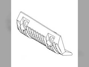 Cylinder Rasp Bar Kit RH Rotor New Holland TR88 TR89 TR86 CR9040 CR920 TR98 TR96 CR960 TR97 CR940 TR99 TR87 CR9060 9800346