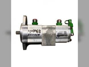 Used Transmission Hydraulic External Gear Pump fits John Deere 8R 230 8R 250 8R 280 8R 310 8R 340 8R 370 8RX 310 8RX 340 8RX 370 8245R 8270R 8295R 8320R 8345R 8370R RE571374