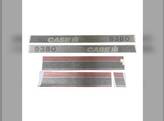 Hood/Cab Stripe Decal Set Gradient - Vinyl fits Case IH 9380