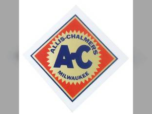 Decal 2-1/2" Diamond w/Orange Background Mylar Allis Chalmers 175 D17 5050 5040 IB D12 D14 7010 WF RC 160 200 D19 220 B D21 190 180 210 D15 WC WD 5030 185 7045 7050 CA 7020 170 D10 WD45 C G