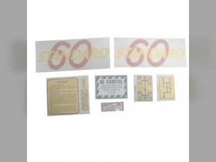 Tractor Decal Set 60 Standard Vinyl fits Oliver 60