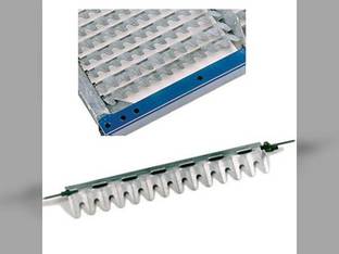 Top Chaffer Sieve - Adjustable Short Finger fits International 1480 1482 1330687C3 1330687C4 fits Case IH 1680 1682
