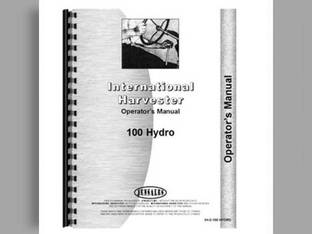 Operator's Manual - 100 Hydro International Hydro 100