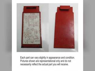 Used Firewall Support Cover fits International Hydro 186 786 886 986 1086 1486 1586 3088 3288 3388 3588 3688 3788 5088 5288 5488 6388 6588 6788 7288 7388 7488 120441C91
