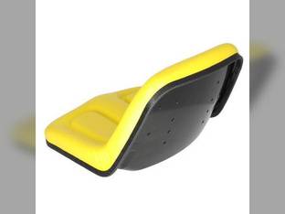 Bucket Seat Deluxe High Back Vinyl Yellow fits John Deere 375 570 4475 MG861683 fits New Holland L35 L325 L445 L454 L455 L778 fits Kubota B7300 fits Gehl 3310 3510 3825 fits Seats & Cushions TY15863