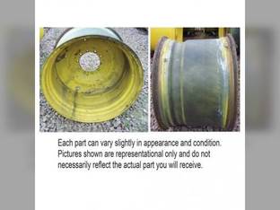 Used 25" x 38" 10 Bolt Rim 11" Pilot Hole for Tractors