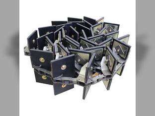 Clean Grain Elevator Chain with Paddles fits Case IH AFX8010 7010 7120 7230 8010 8120 8230 9120 9230 87281911