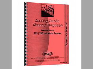 Operator's Manual fits Massey Ferguson 203 205 203 205
