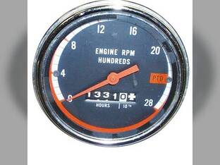 Used Tachometer Gauge fits White 4-150 4-180 fits Oliver 1750 1755 1850 1855 1950 1950T 1955 2050 2150 2255 30-3066703 158388A 30-3485439