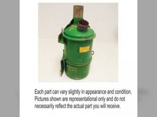 Used Dry Air Cleaner Assembly Compatible with John Deere 2510 3020 2520 AR38443