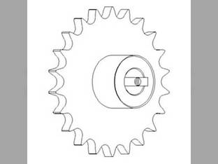 Upper Tailings Sprocket fits John Deere CTS CTSII 9400 9410 9450 9500 9500 SH 9501 9510 9510 SH 9560 9560 SH 9600 9610 9640 9650 9650 CTS 9660 9660 CTS 9780 CTS AH121046