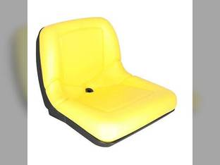 Bucket Seat - Yellow Vinyl Compatible with John Deere Gator 6x4 Gator TH 6x4 Gator Trail HPX4x4 Gator 4x2 Gator XUV 620i Gator Worksite Gator HPX4x4 Gator Trail Gator TX Turf