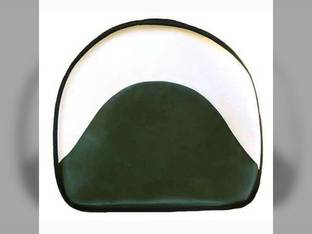 Pan Seat 21" Deluxe Cushion Vinyl White & Green Oliver Super 99 Super 66 Super 77 70 Super 44 995 77 66 770 80 440 660 90 880 550 88 Super 55 950 990 John Deere D GW 1010 A H 45 G B 1020 2020 L 2030