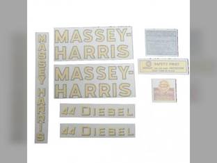 44 Diesel Decal Set Vinyl fits Massey Harris 44