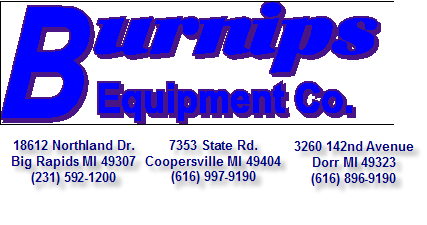 BURNIPS EQUIPMENT CO. Logo