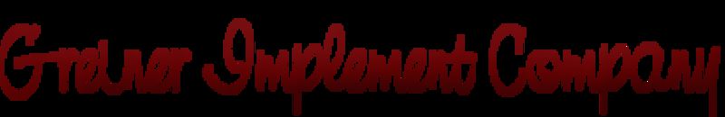 GREINER IMPLEMENT CO. INC. Logo