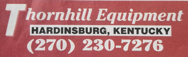 THORNHILL EQUIPMENT Logo