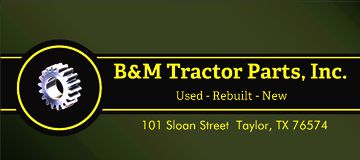 B & M TRACTOR PARTS INC. Logo