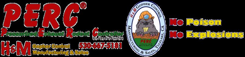 H & M GOPHER CONTROL Logo