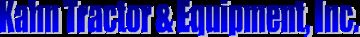 Kahn Tractor & Equipment, Inc. Logo