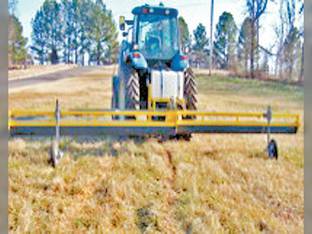 Grassworks Tractor Mount Weed Wiper